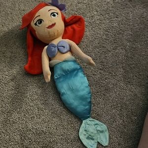 🖤K🔹️Enchanting Mermaid Doll with Red Hair - Ariel